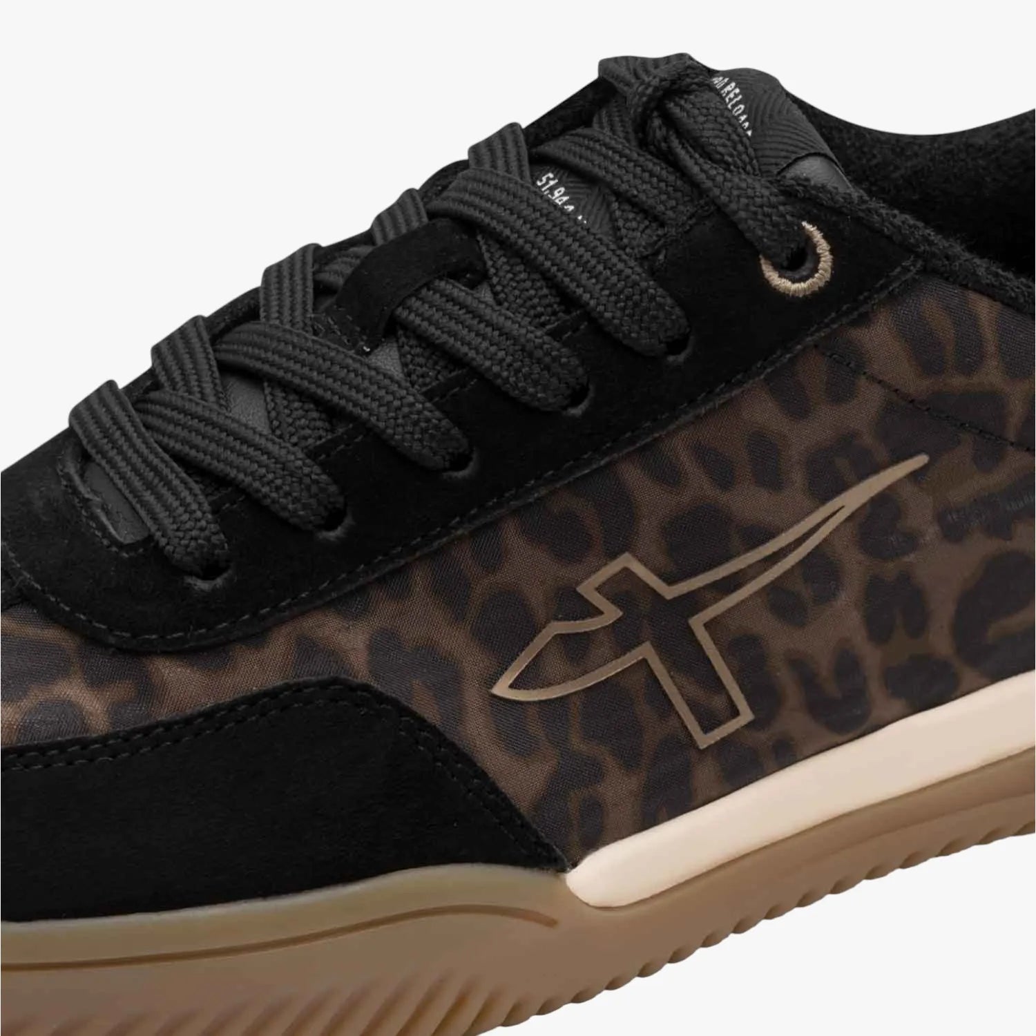 Tamaris Leopard Print Gum Sole Trainer