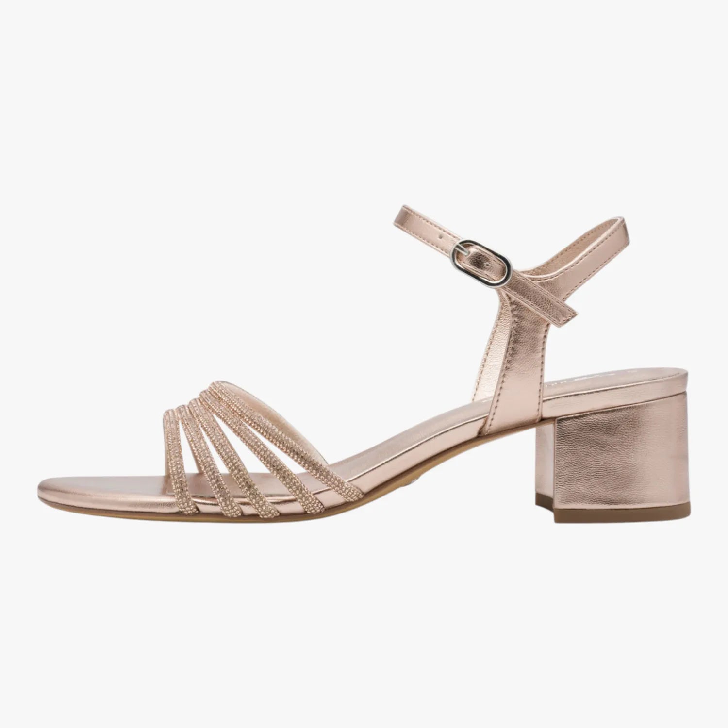 Tamaris Rose Glam Block Heel Sandals
