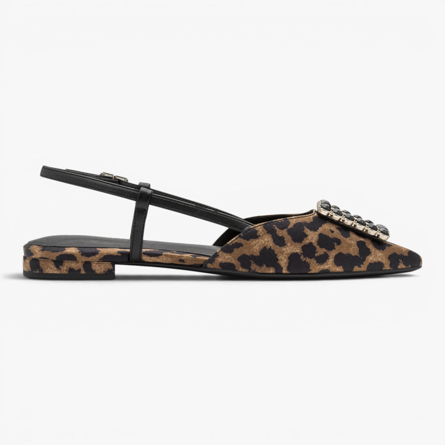 Tamaris Leopard Slingback Shoes 1-29403-42-360