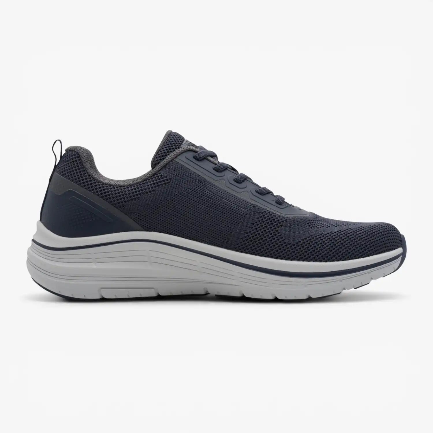 Marco Tozzi Navy Trainer (Elastic Lace) - 2-13648-46-805