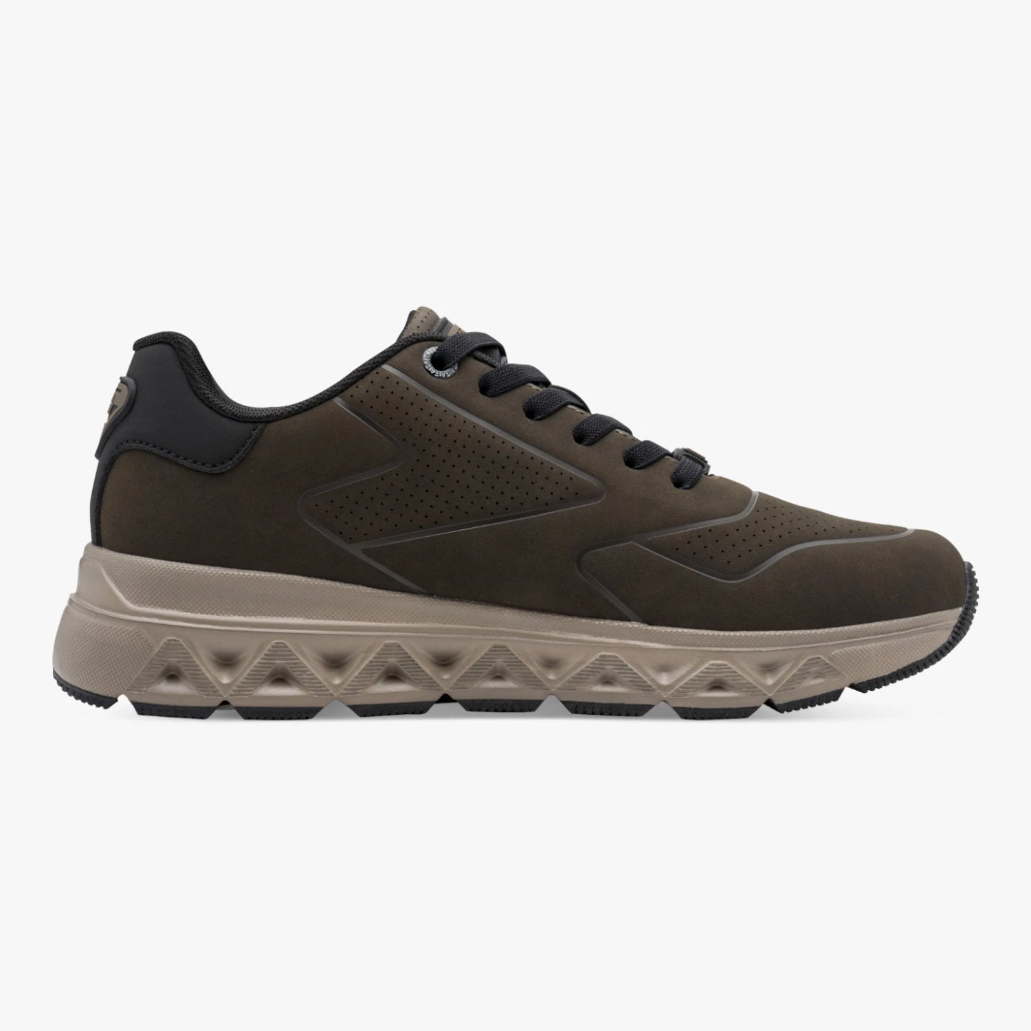 Marco Tozzi Men’s Green Elastic Lace Trainers