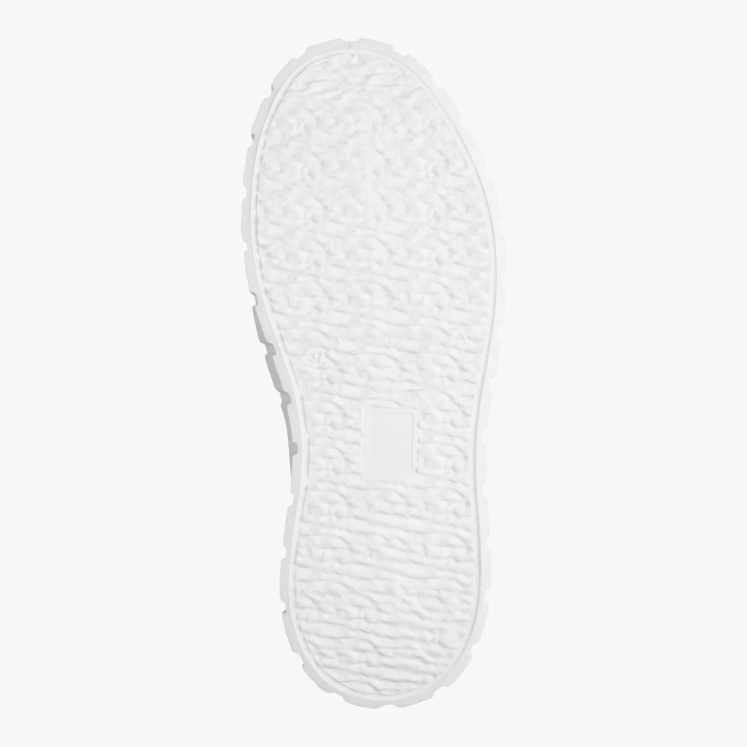 Marco Tozzi Light Blue Platform Trainer with Removable Footbed