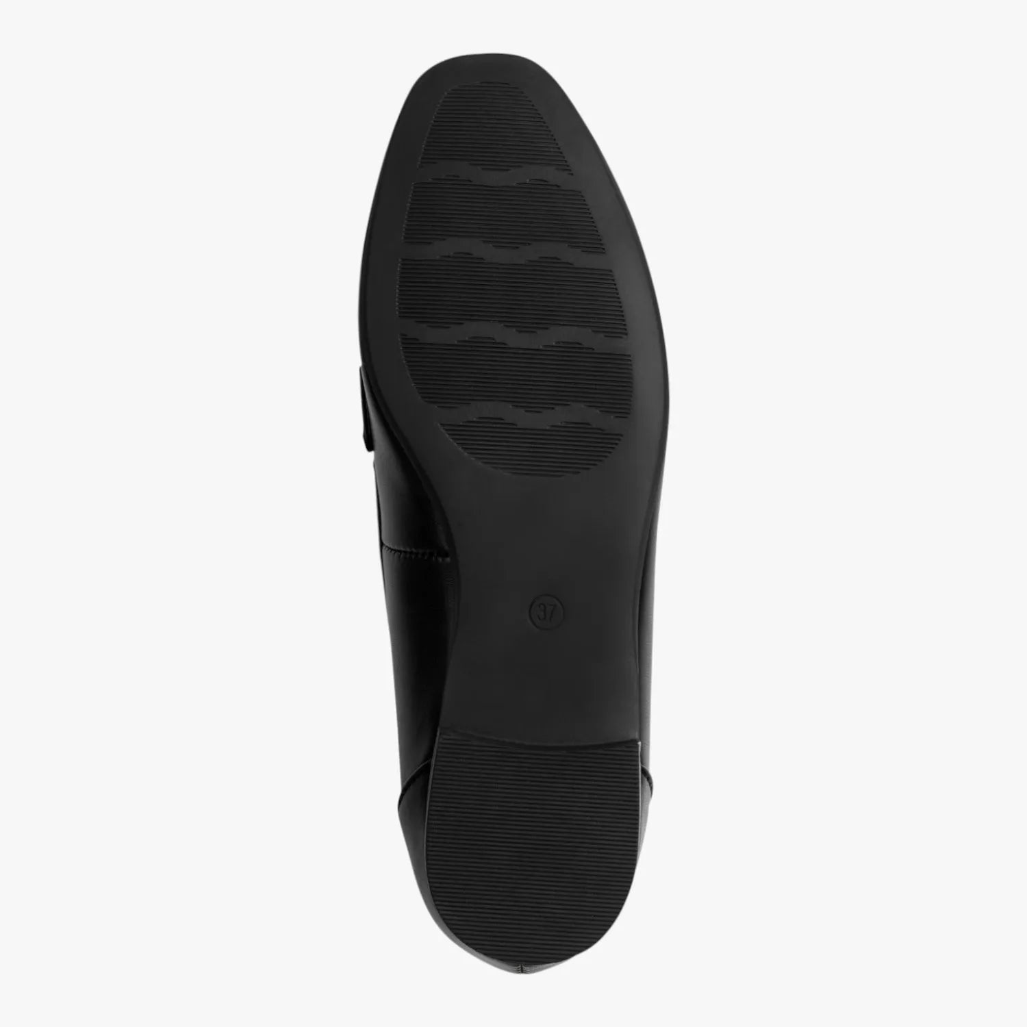 Marco Tozzi Black Loafer with Gold Detail (Vegan)