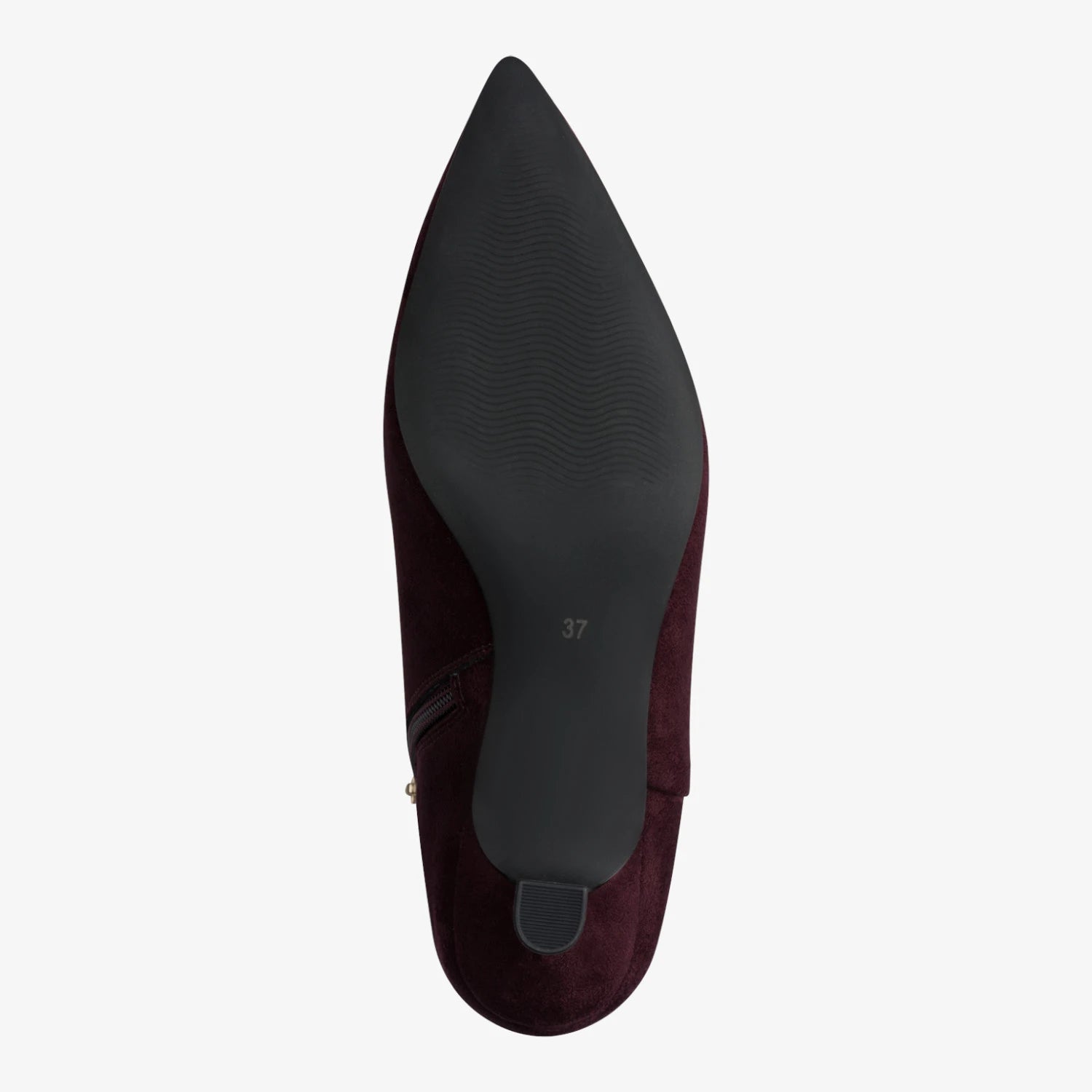 Marco Tozzi Mulberry Kitten Heel Ankle Boots