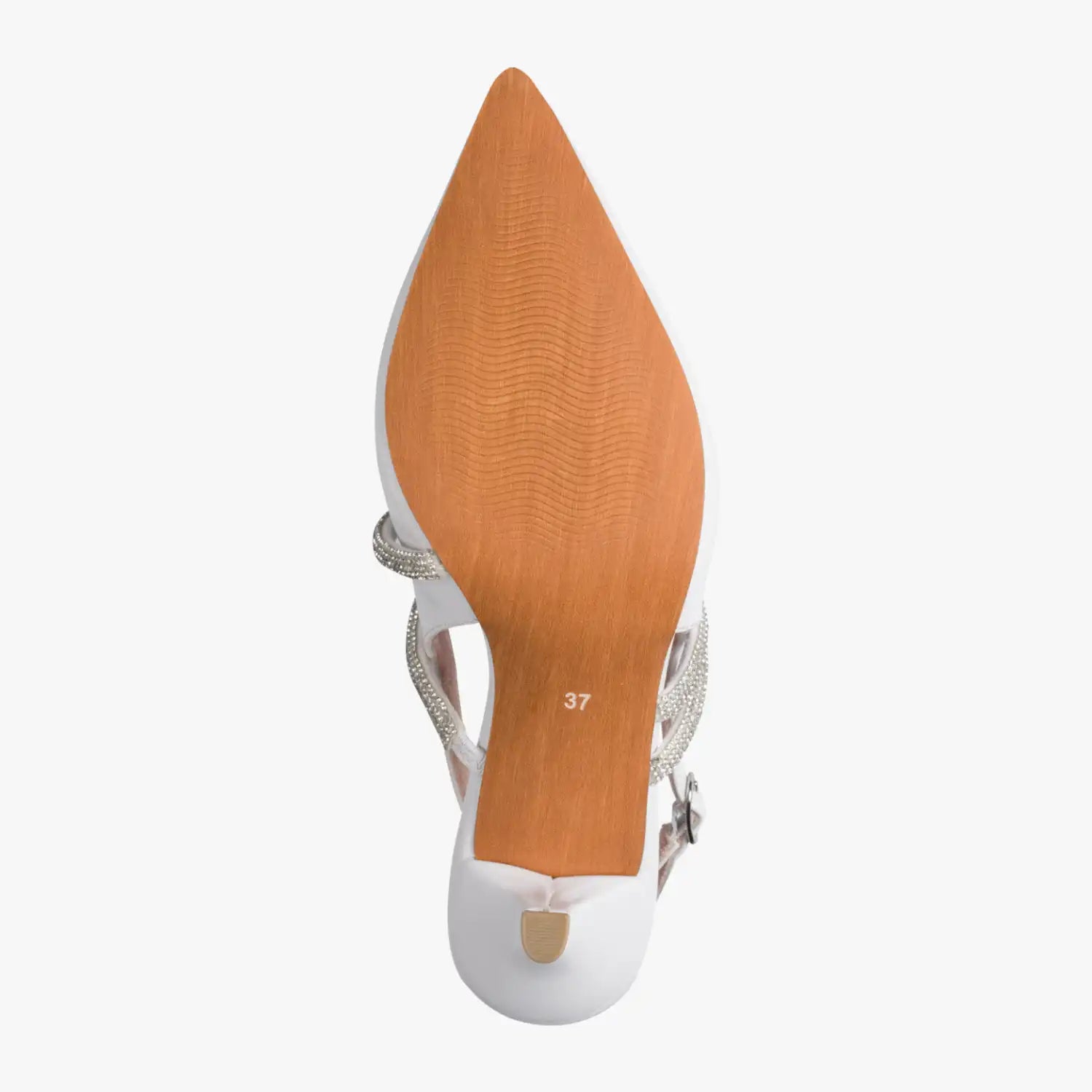 Marco Tozzi White Court Shoe (Stiletto Heel) - 2-89604-46-100