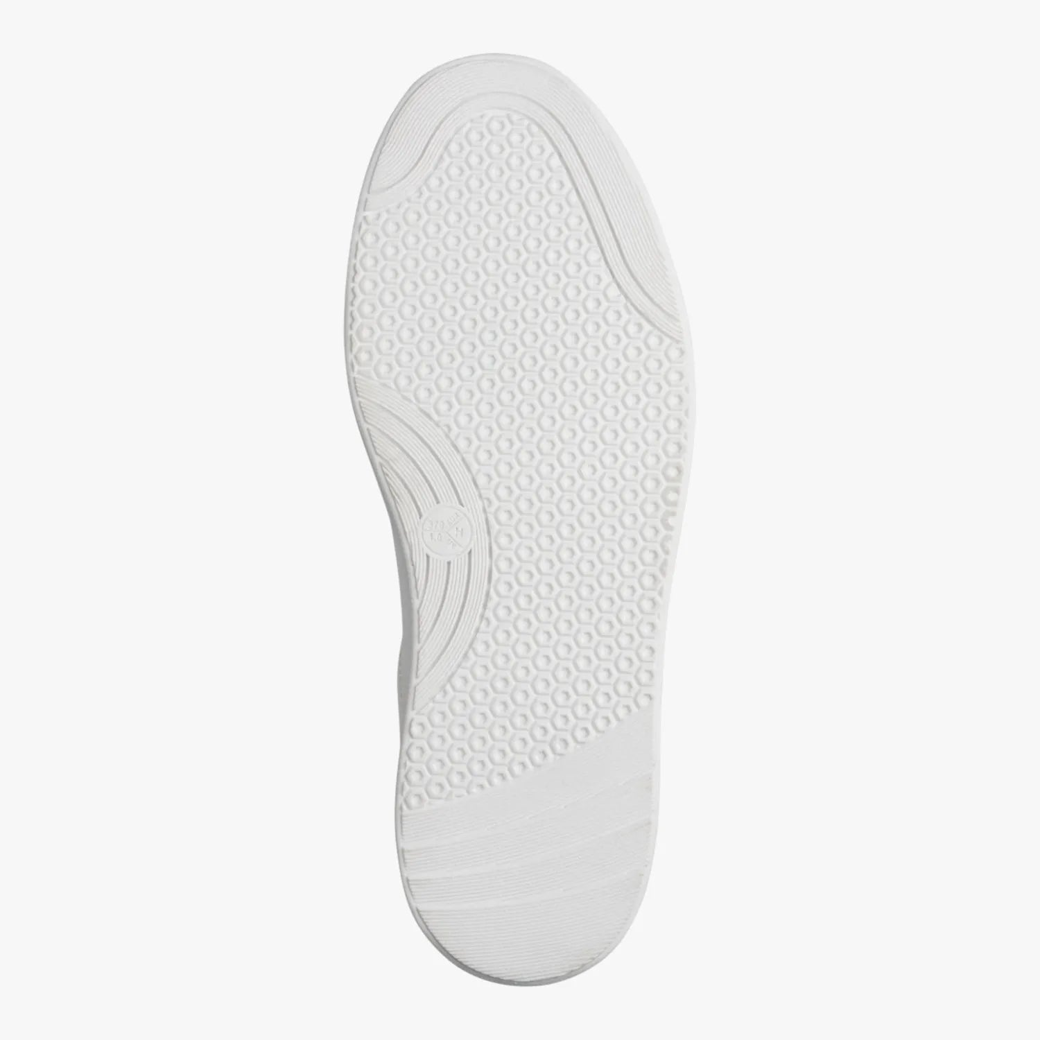 Jana Softline White Platform Trainer (Wide Fit H, Vegan) – 8-23767-43 100
