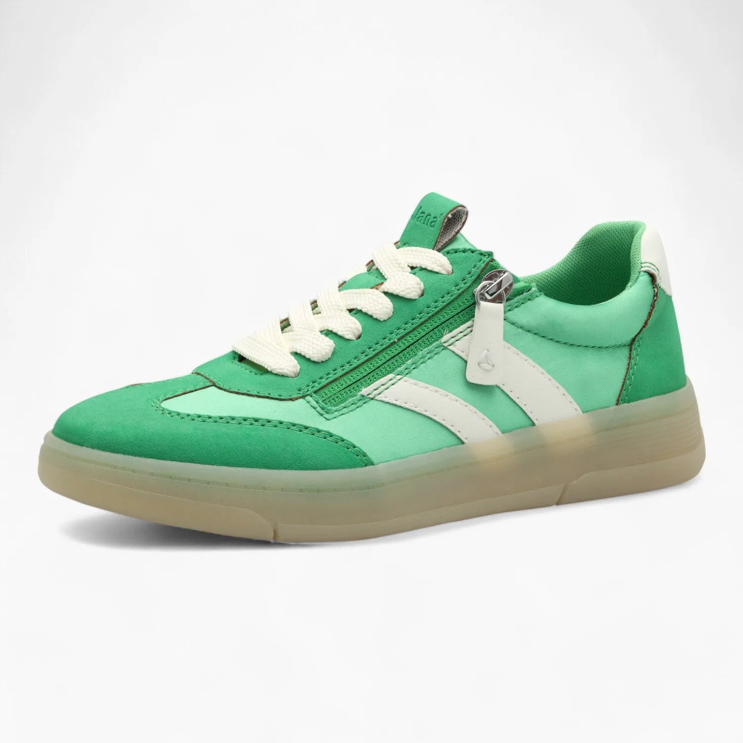 Jana Softline Green Runner – Wide Fit & Gum Sole Trend - Leavys Shoes