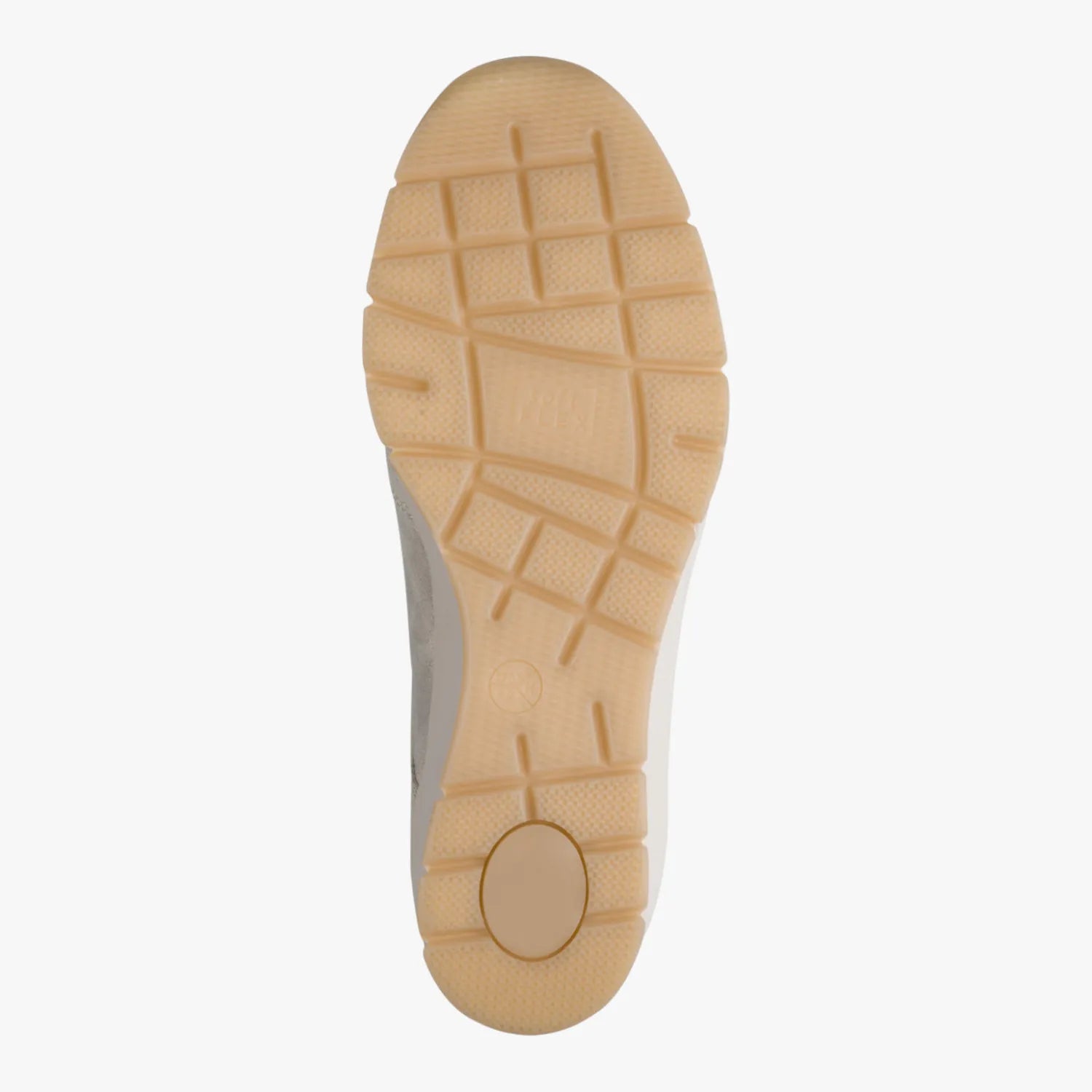 Jana Softline Beige Gold Trainer (Wide Fit H) – 8-24765-46 499
