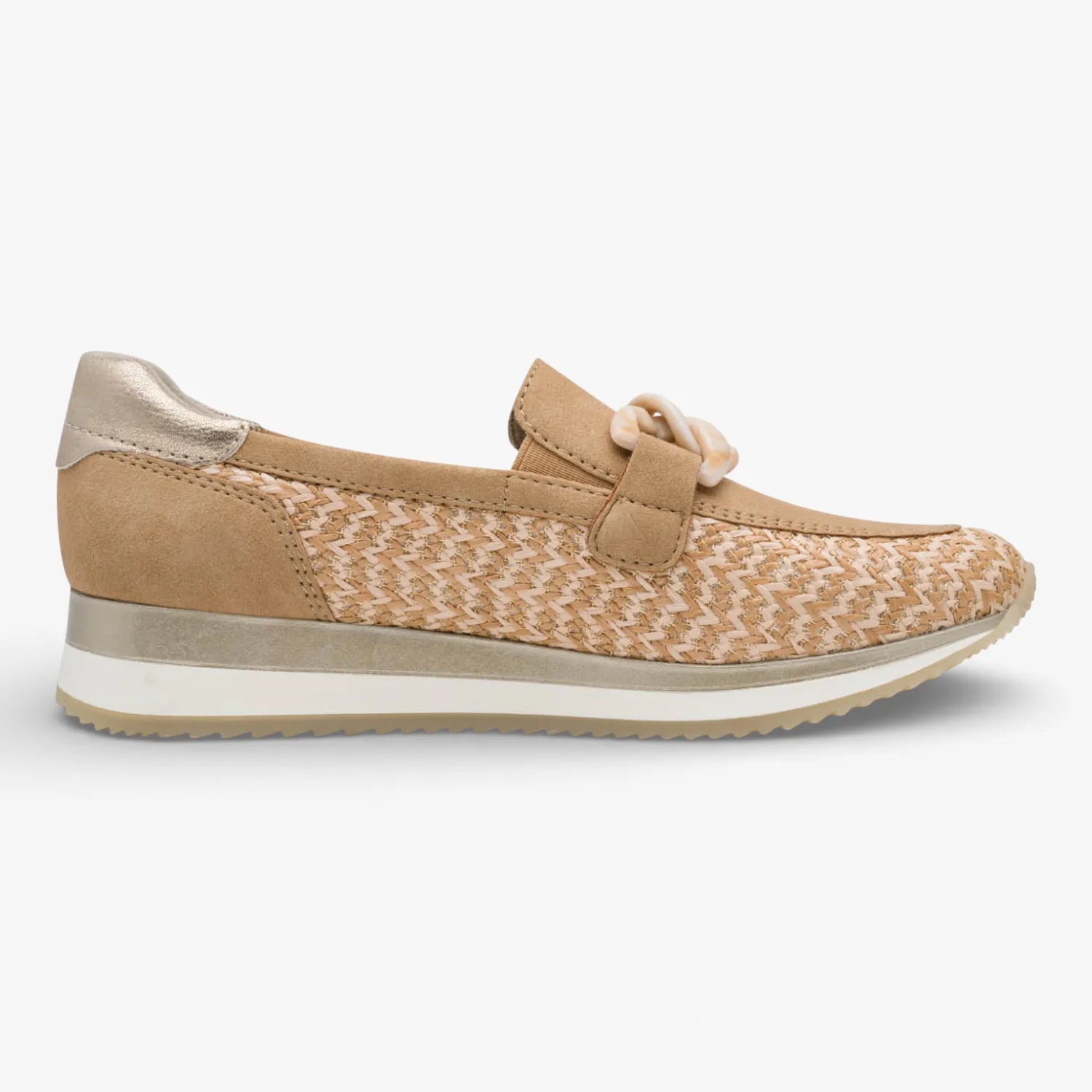 Jana Softline Lt Natural Slip-on (Wide Fit H) – 8-24766-42 315
