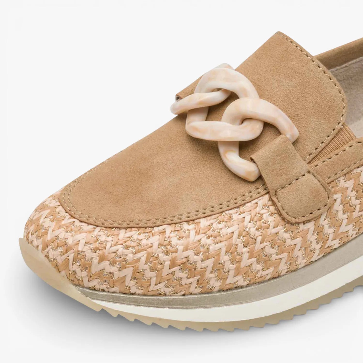 Jana Softline Lt Natural Slip-on (Wide Fit H) – 8-24766-42 315
