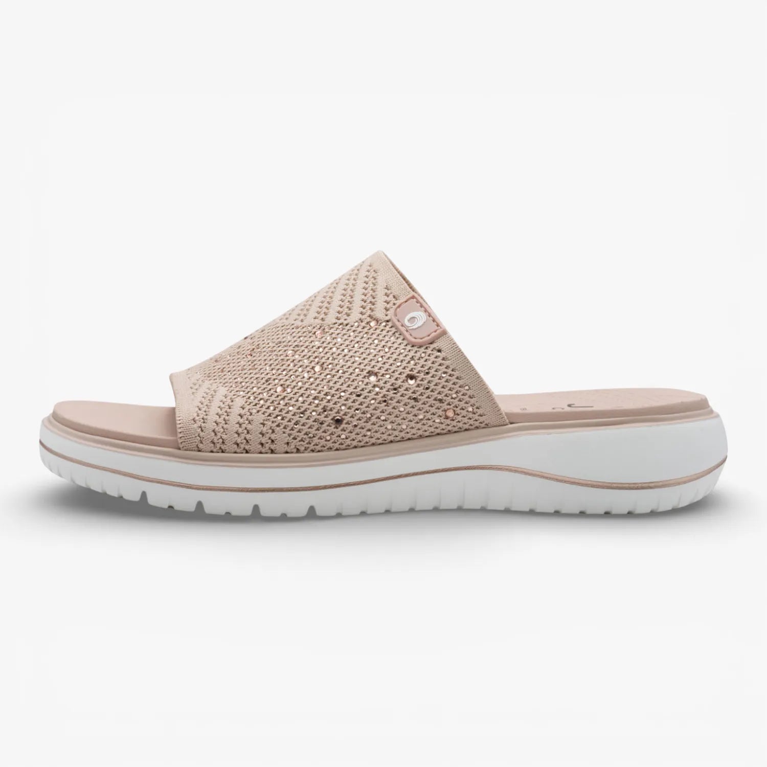 Jana COSHY Powder Knit Slide (Wide Fit H)