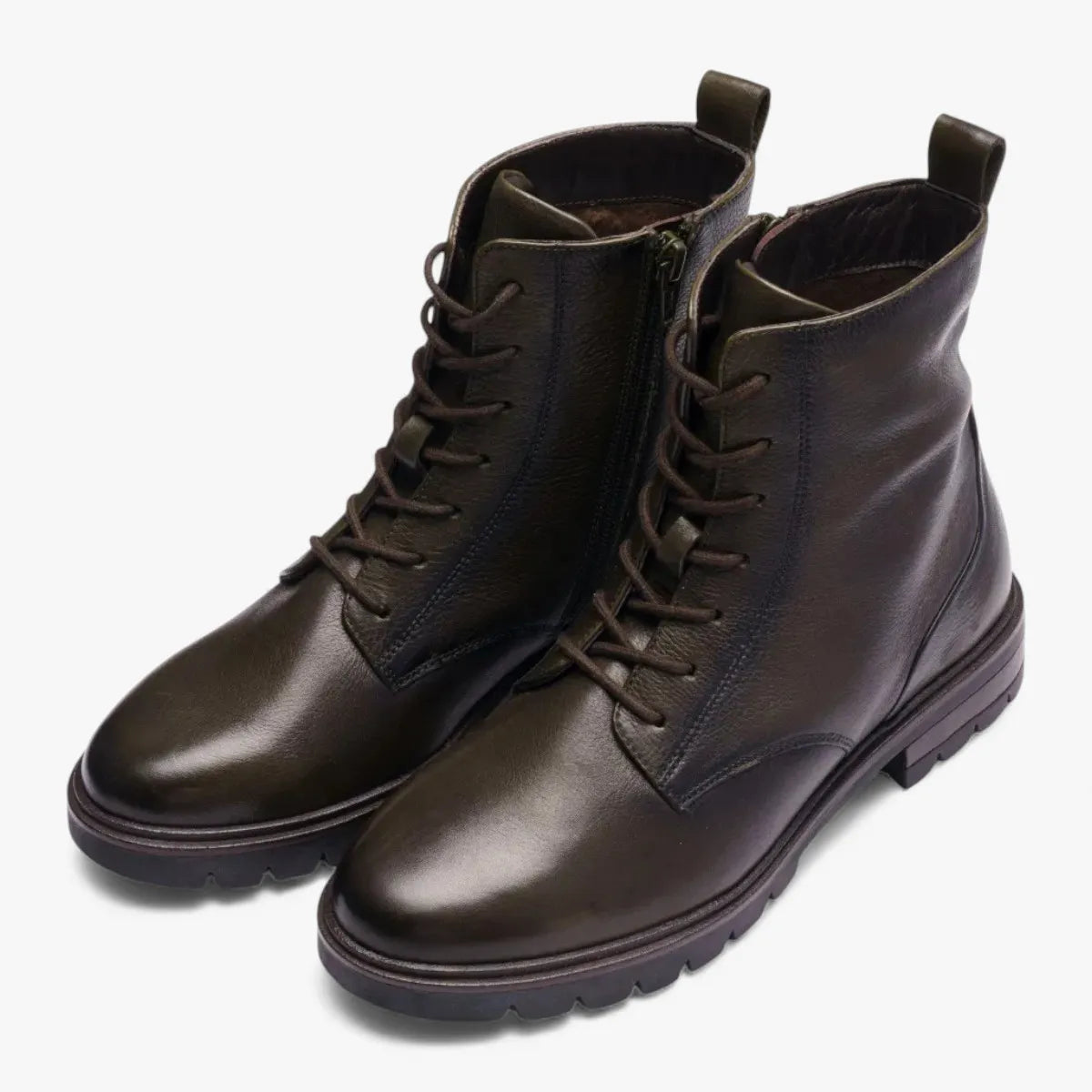 Ara Cambridge Lace-Up Ankle Boot Forest Green