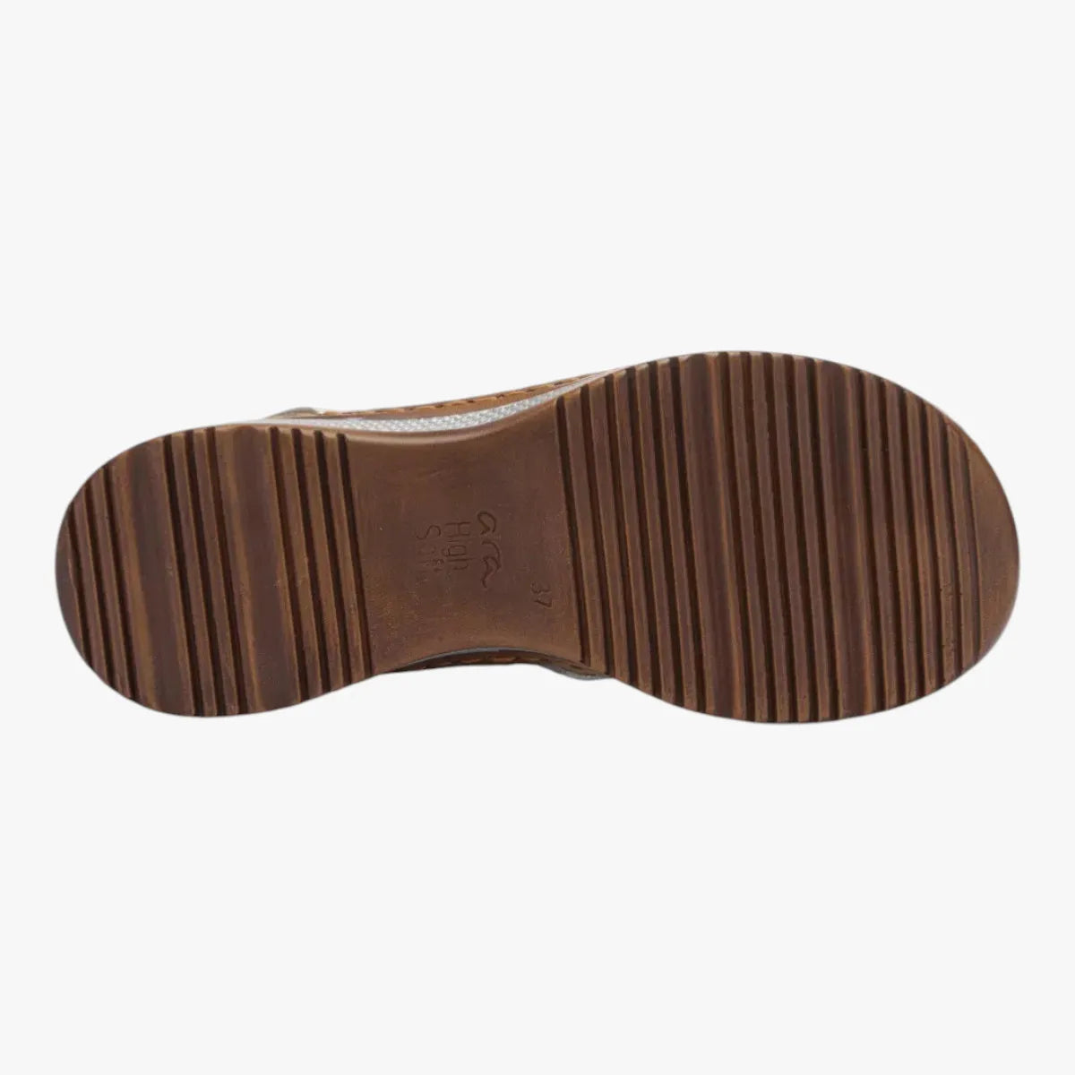Ara Silver White Sandal (Velcro Fastening) - Hawaii