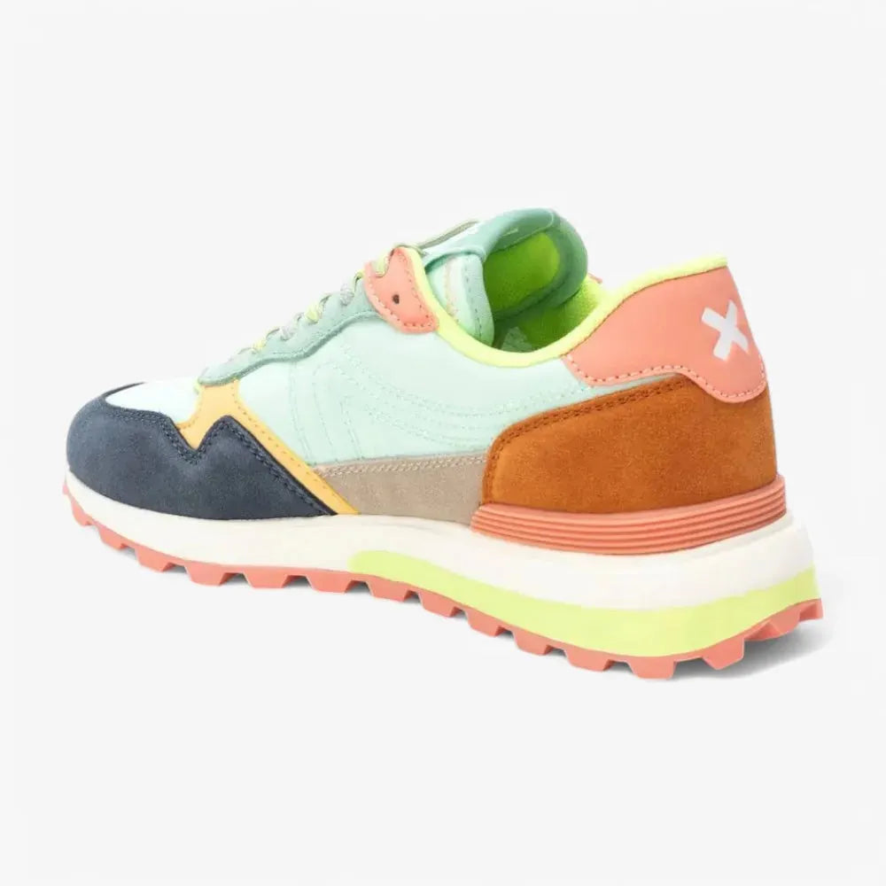 Xti Aqua Multi-Colour Trainers with Removable Insole - Leavys Shoes
