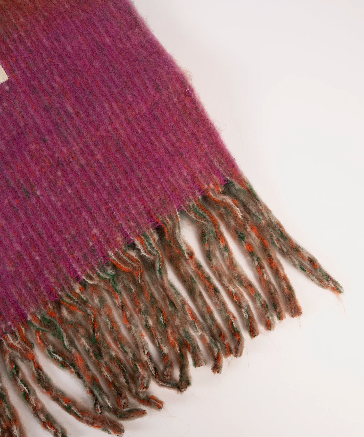 Pepe Moll 252818 Oversized Gradient Scarf Pink Green