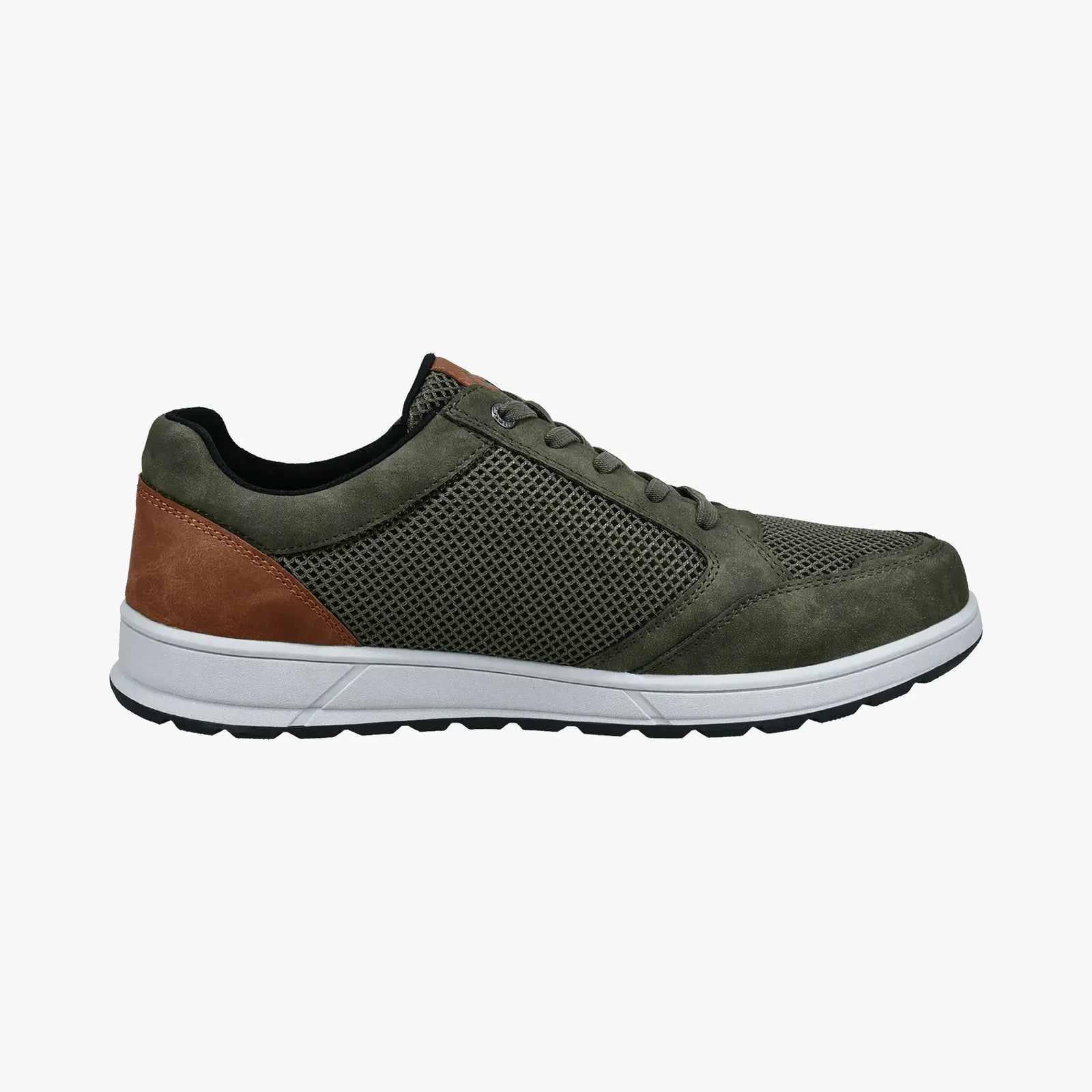 Bugatti Olive Green Trainer (Zip Fastening) - 331-AFB05-6900-7100