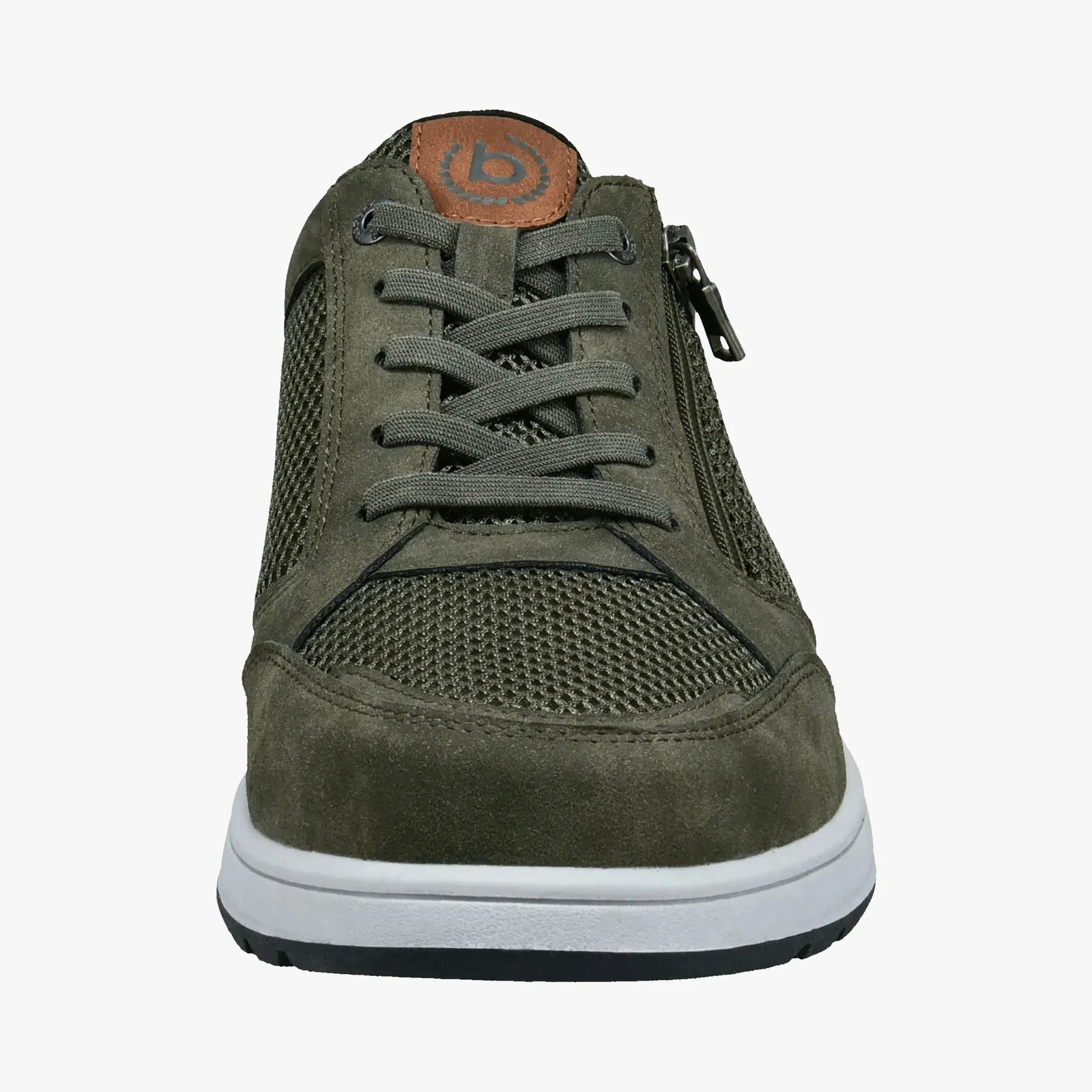 Bugatti Olive Green Trainer (Zip Fastening) - 331-AFB05-6900-7100