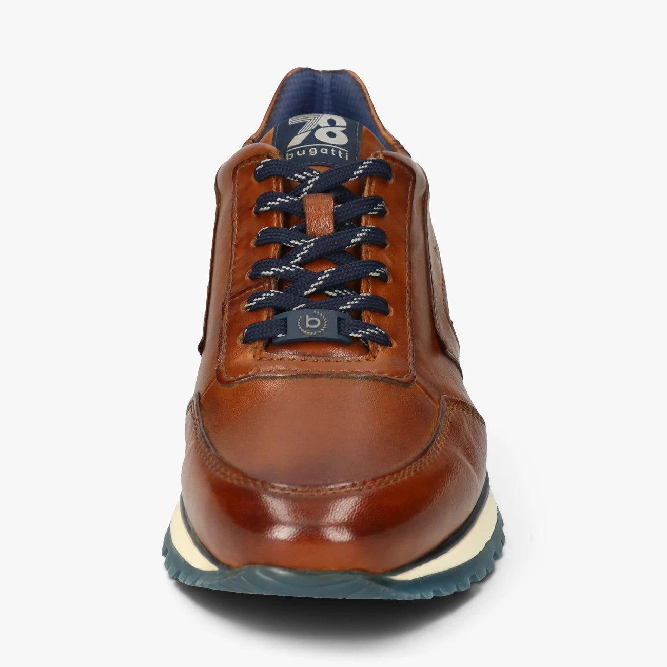 Bugatti Philip Cognac Leather Trainer