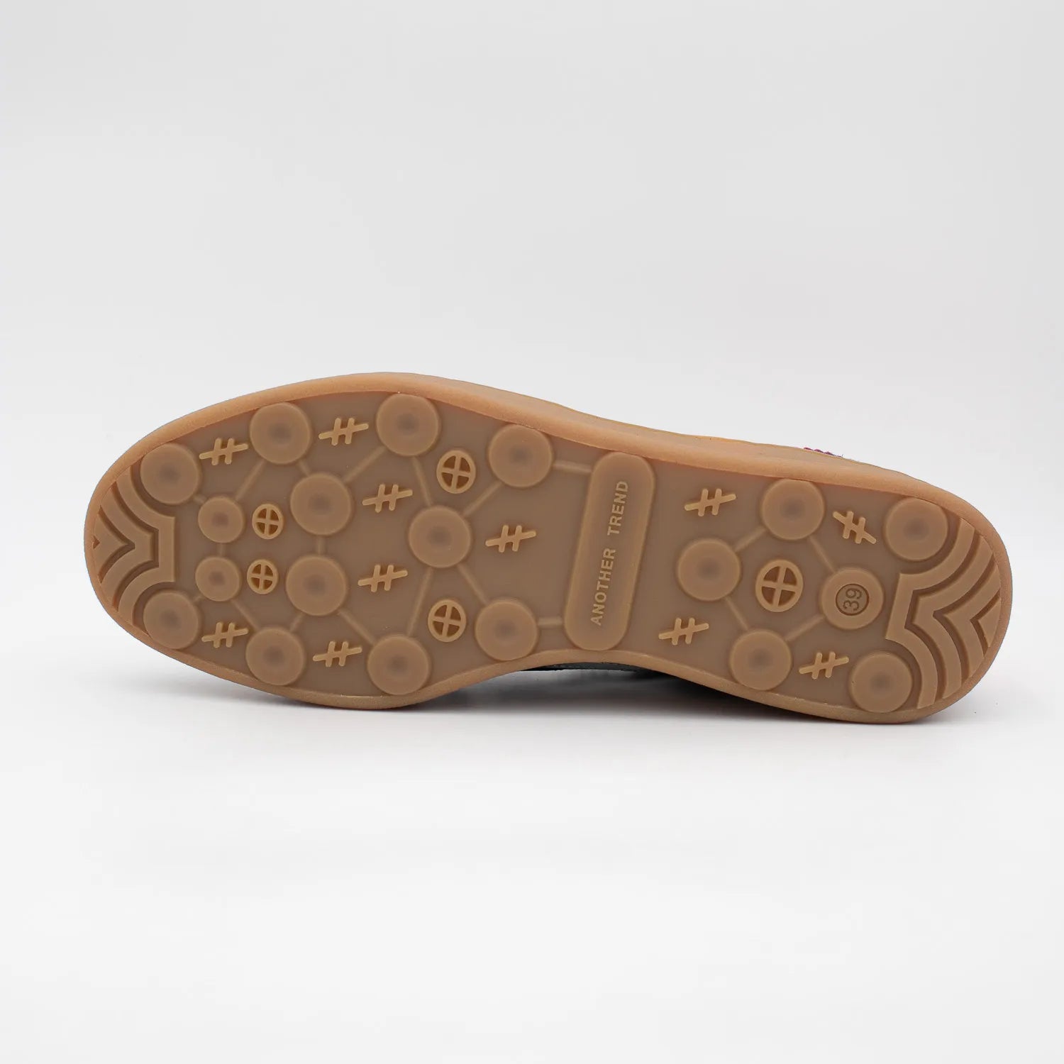 Another Trend Ocean ANTE+METAL Nubuck & Metallic Trainers - Leavys Shoes