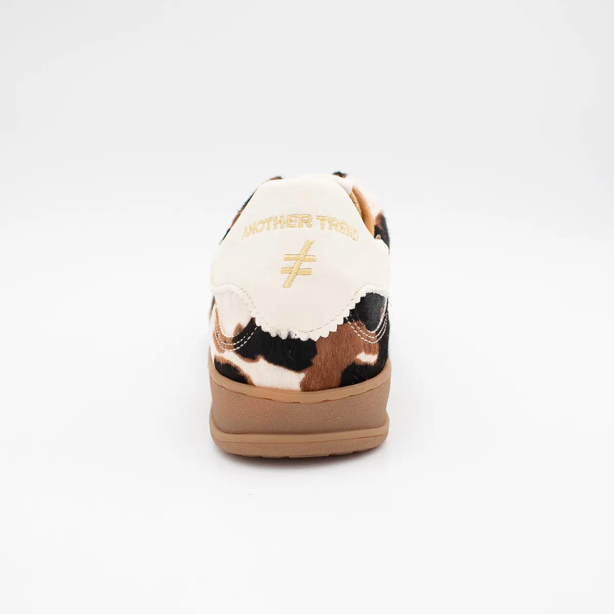 Another Trend Iconic II Vaca Cow-Print Leather Trainers