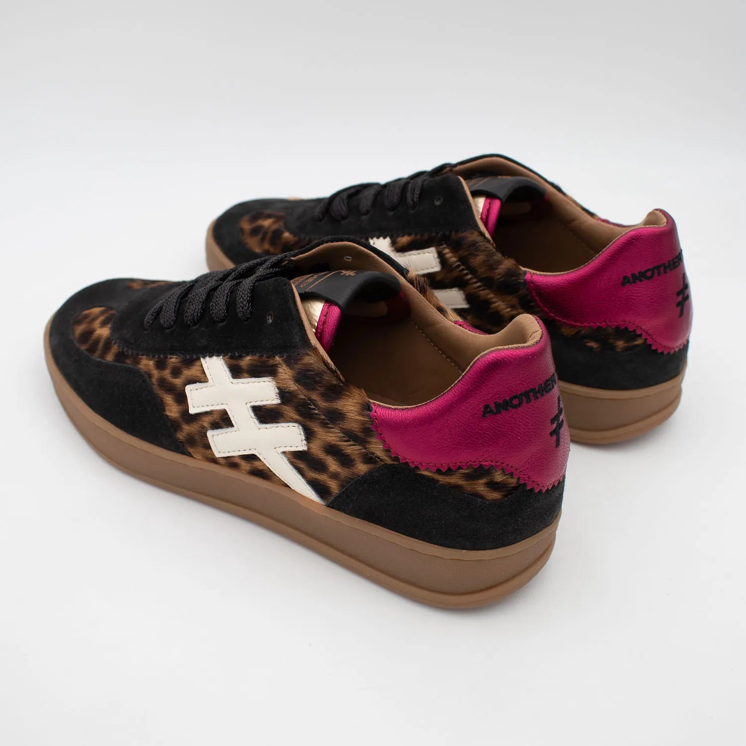 Another Trend Leopardo Hair-On Leopard Sneakers - Leavys Shoes