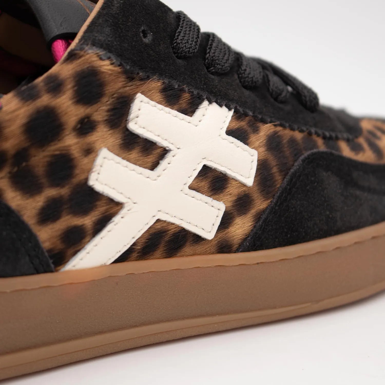Another Trend Leopardo Hair-On Leopard Sneakers - Leavys Shoes