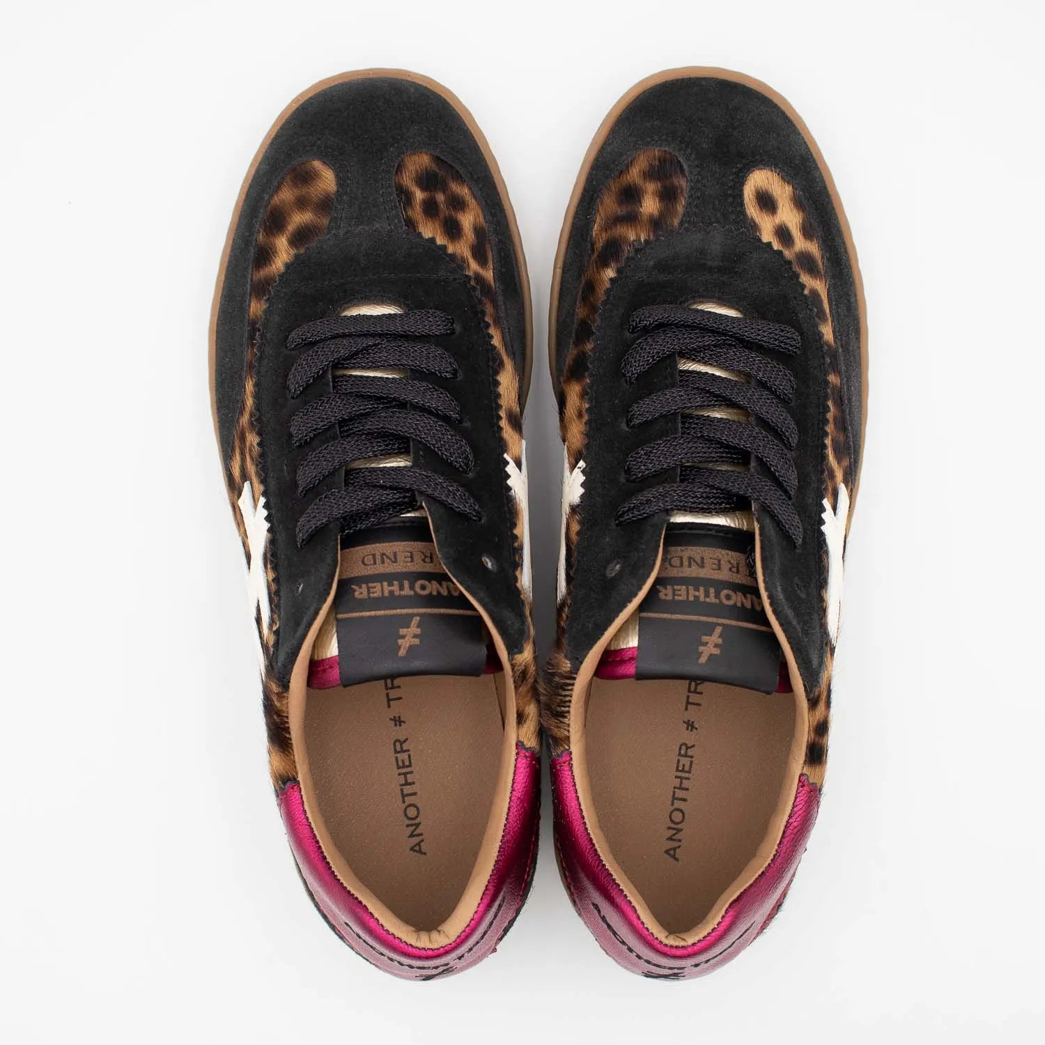 Another Trend Leopardo Hair-On Leopard Sneakers - Leavys Shoes