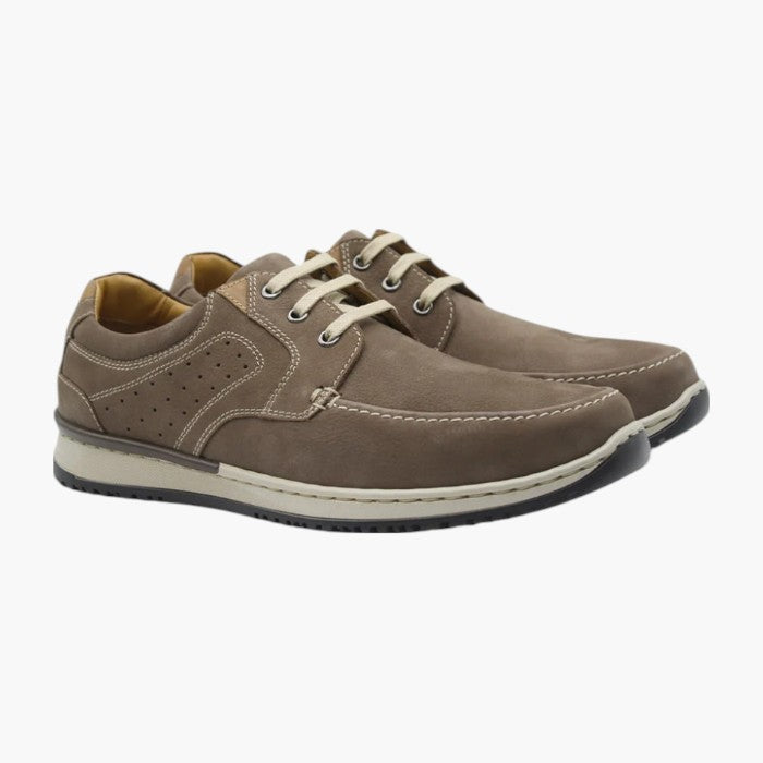 Dubarry Buddy Men's Smart Casual Pebble Lace-Up Shoe - Leavys Shoes