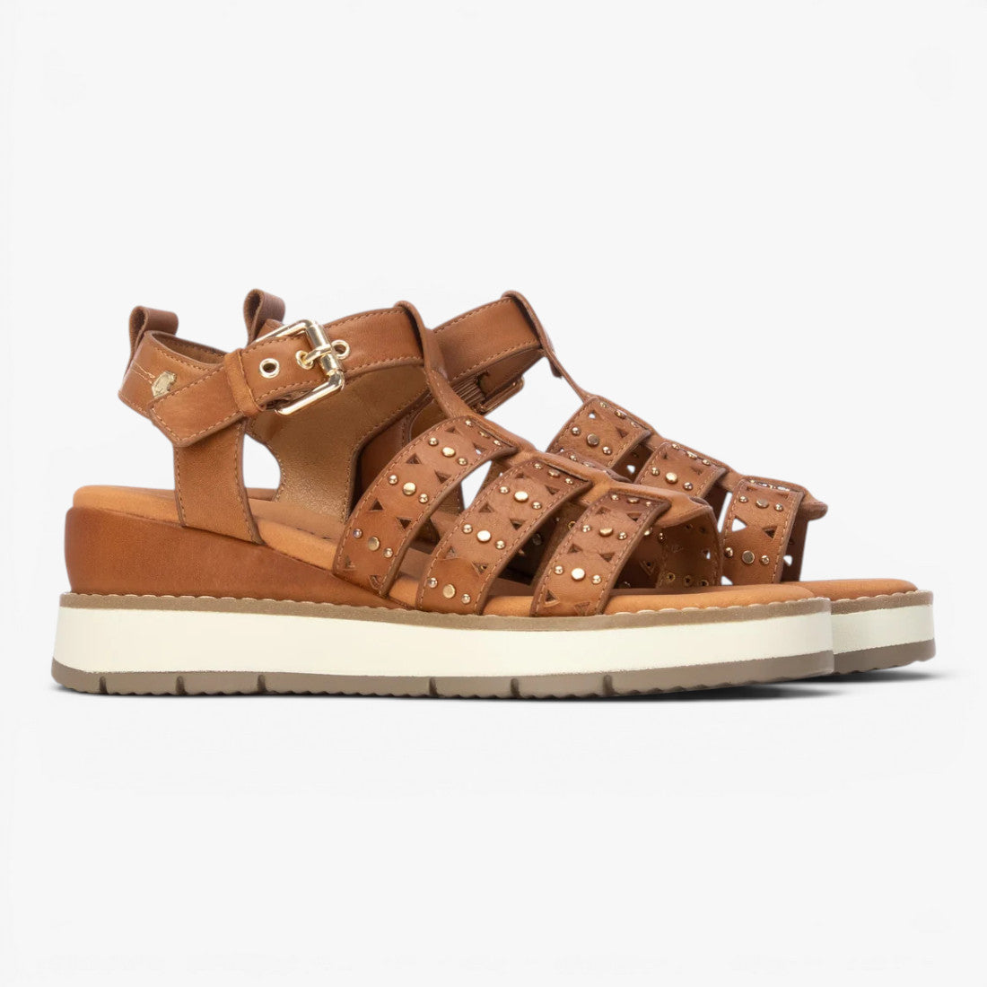 Carmela Camel Sandal (Platform Sole) – 163252