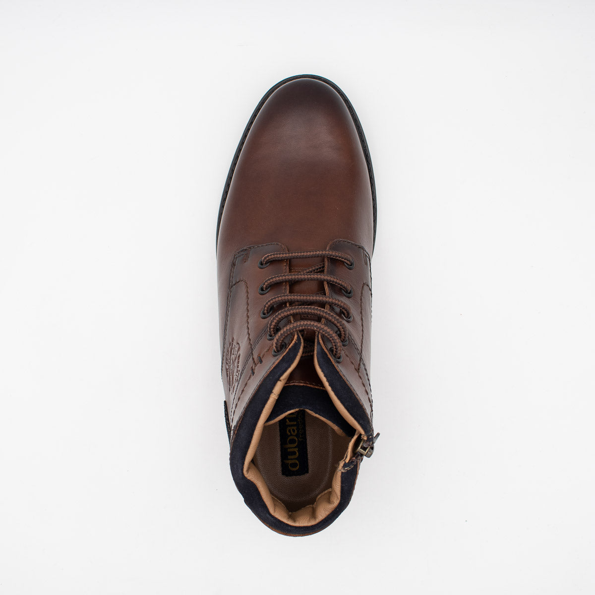 Dubarry Saint Brown Leather Ankle Boots