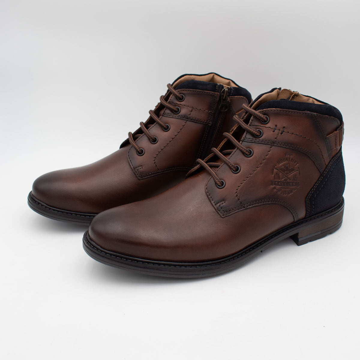 Dubarry Saint Brown Leather Ankle Boots