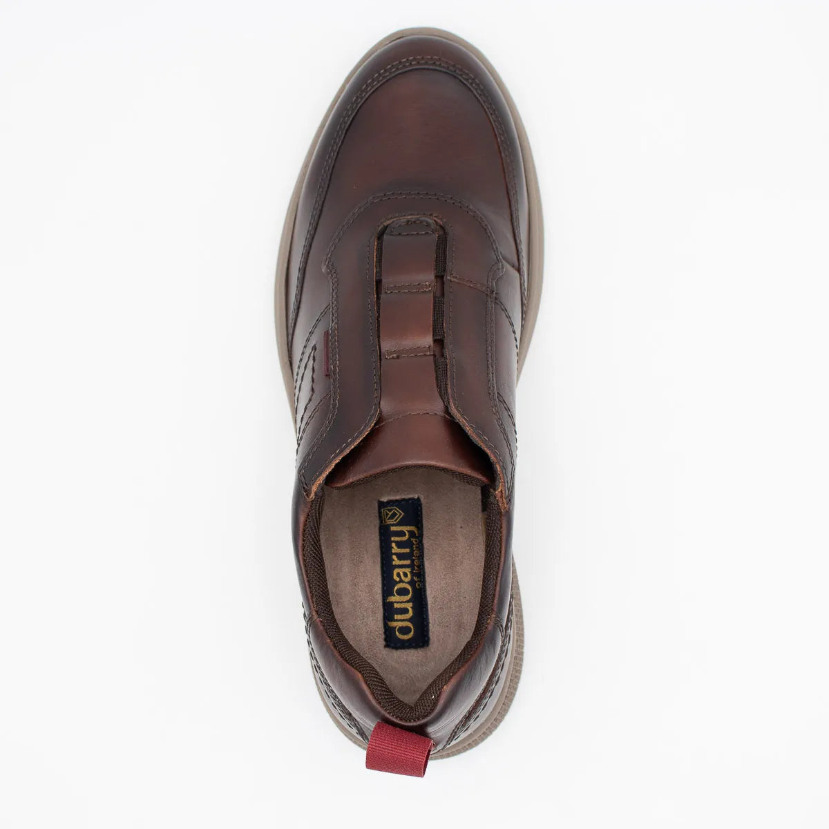 Dubarry Baggie Men’s Slip-On Leather Trainer Brown