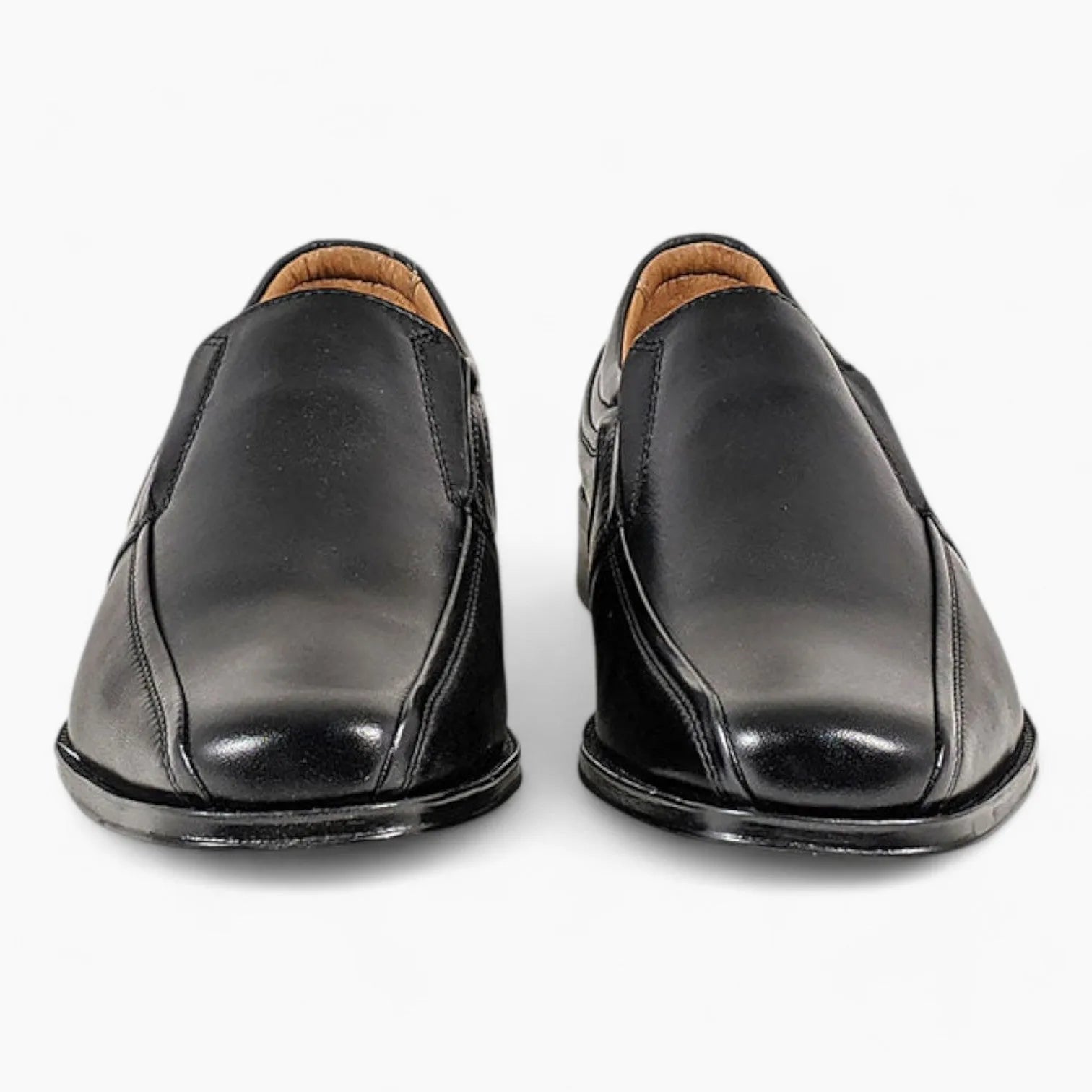 Dubarry Declan Black Slip-On Shoes – Wide Fit Formal Shoes - Leavys Shoes