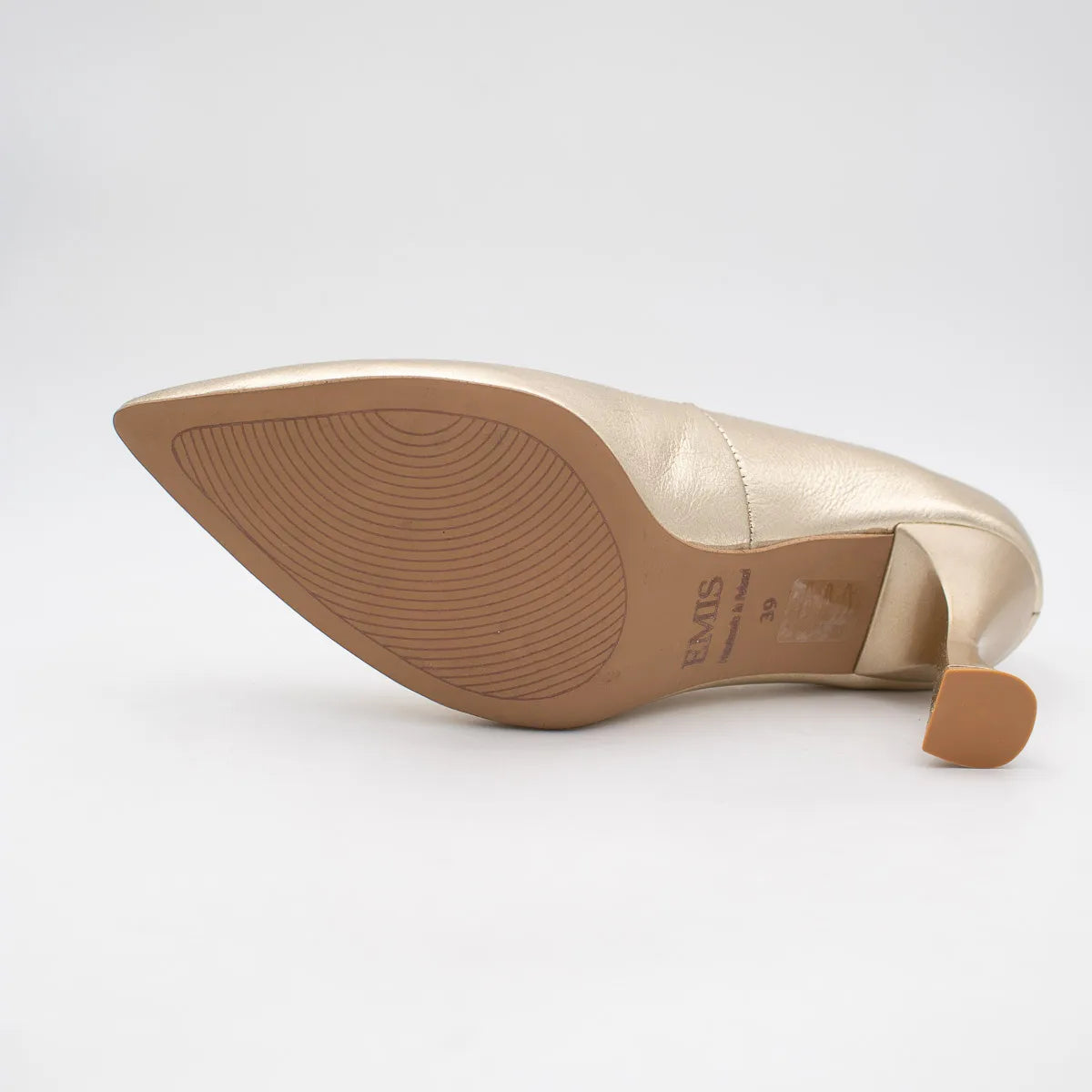 EMIS Gold Court Shoe (Metallic Finish) – S6047/206