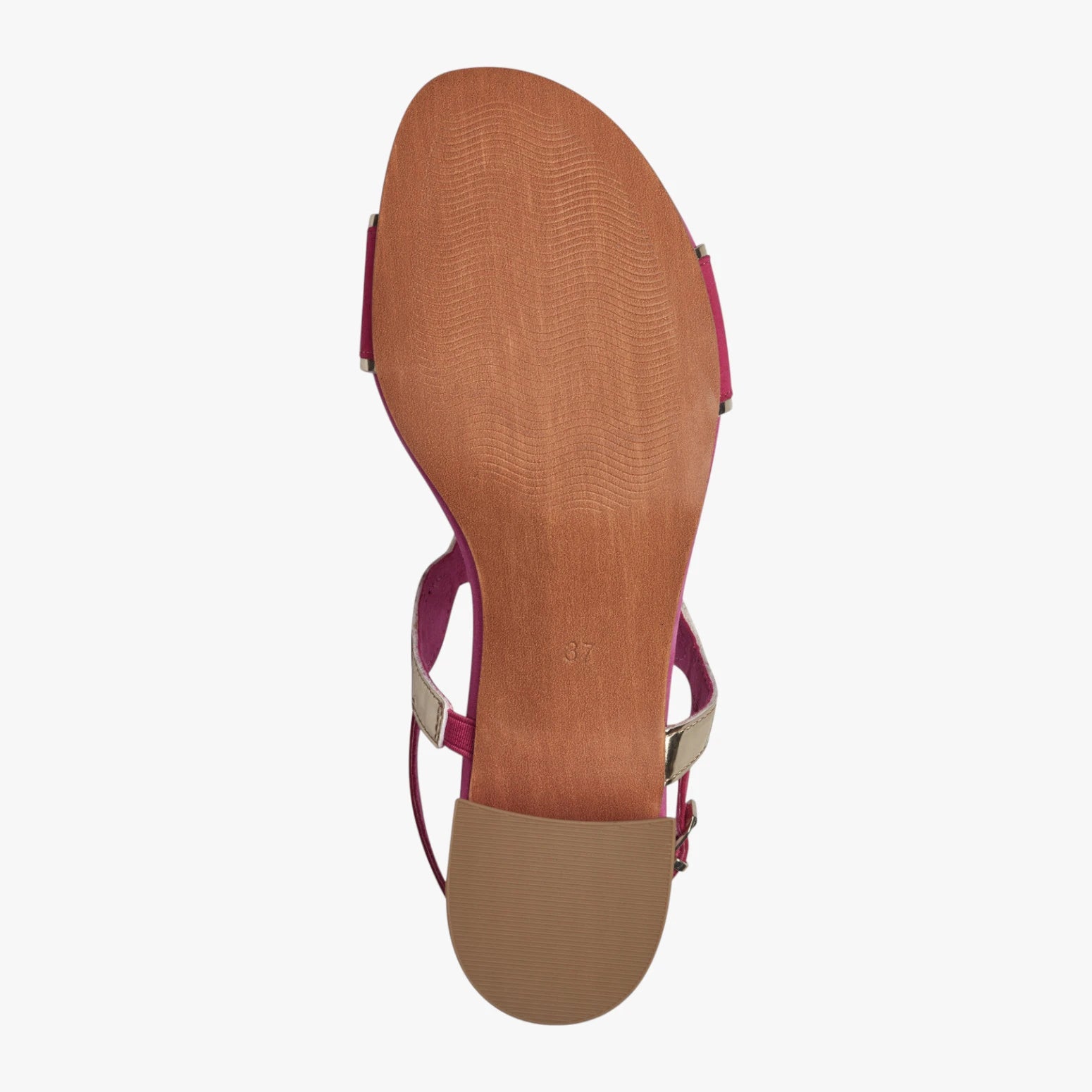 Marco Tozzi Pink Multi Sandal (Block Heel) – 2-28230-42 514