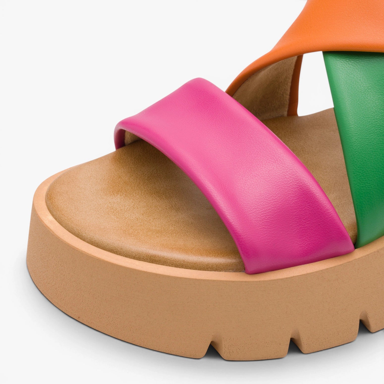 Marco Tozzi Pink Multi Sandal (Platform Sole) – 2-28525-46 514