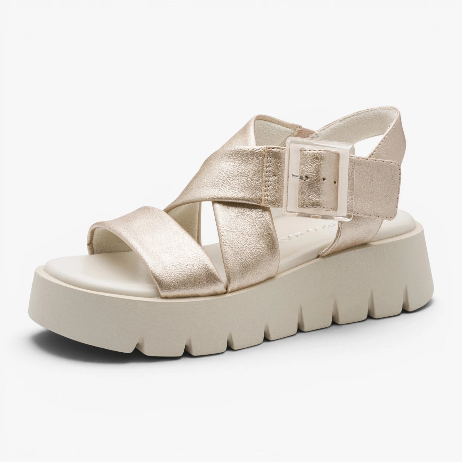Marco Tozzi Champagne Metallic Sandal – 2-28525-46 957