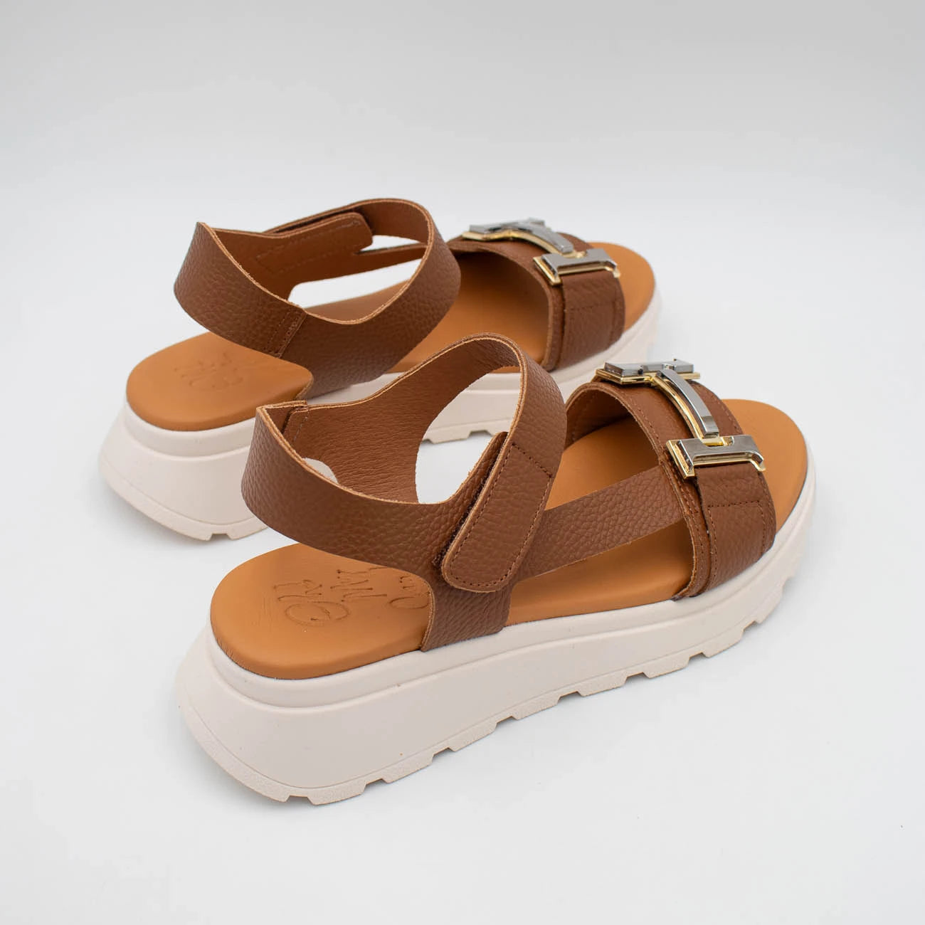 OH! My Sandals Tan Sandal (Platform Sole) – 5953
