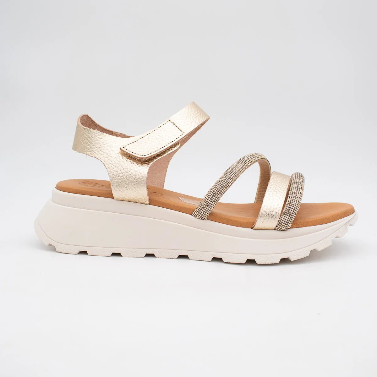 OH! My Sandals Champagne Sandal (Platform Sole) – 5956
