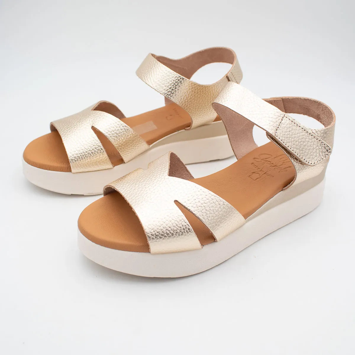 OH! My Sandals Champagne Sandal (Platform Sole) – 5963