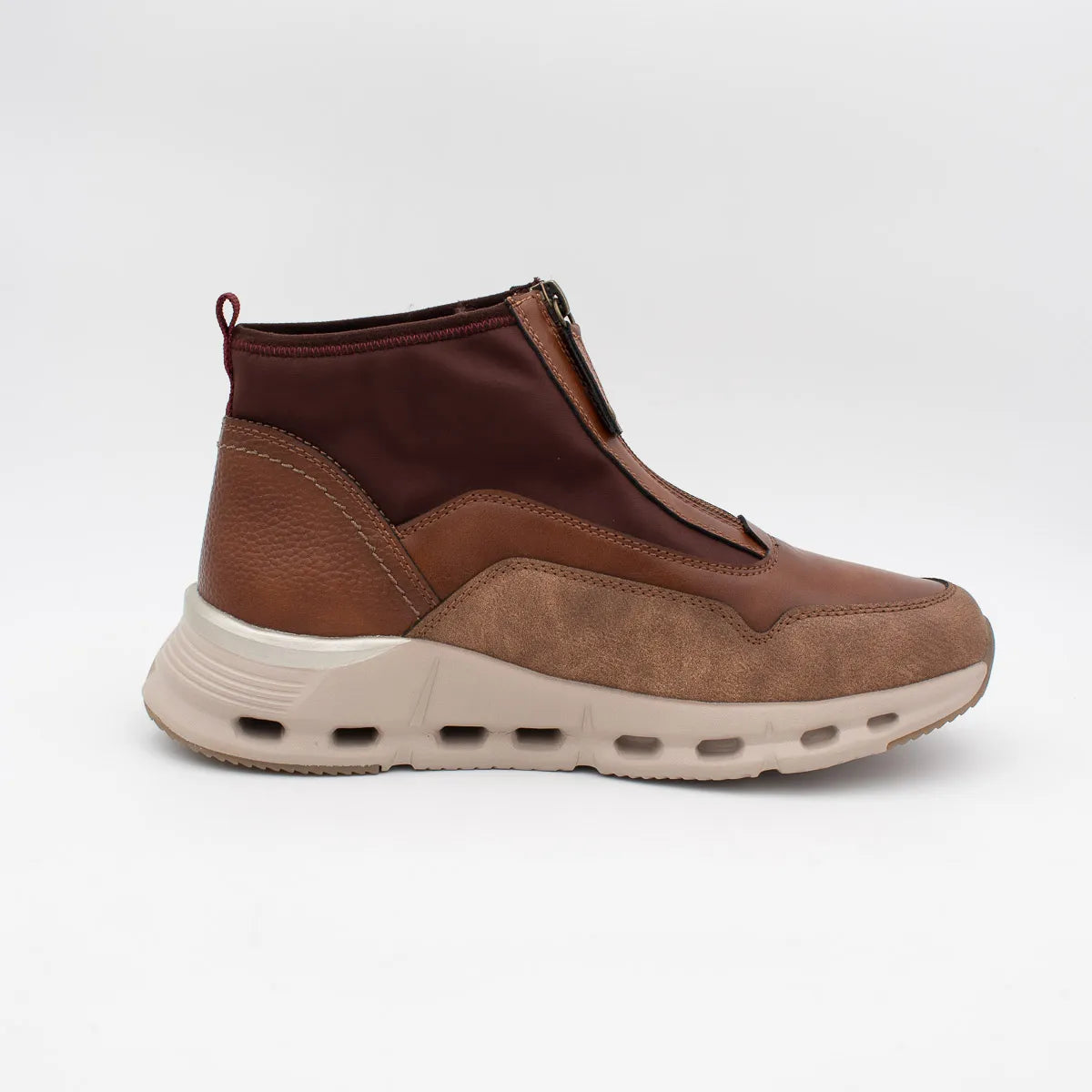 OMG Comfort Darica Zip Ankle Boots – Driftwood (SKU DARICA)