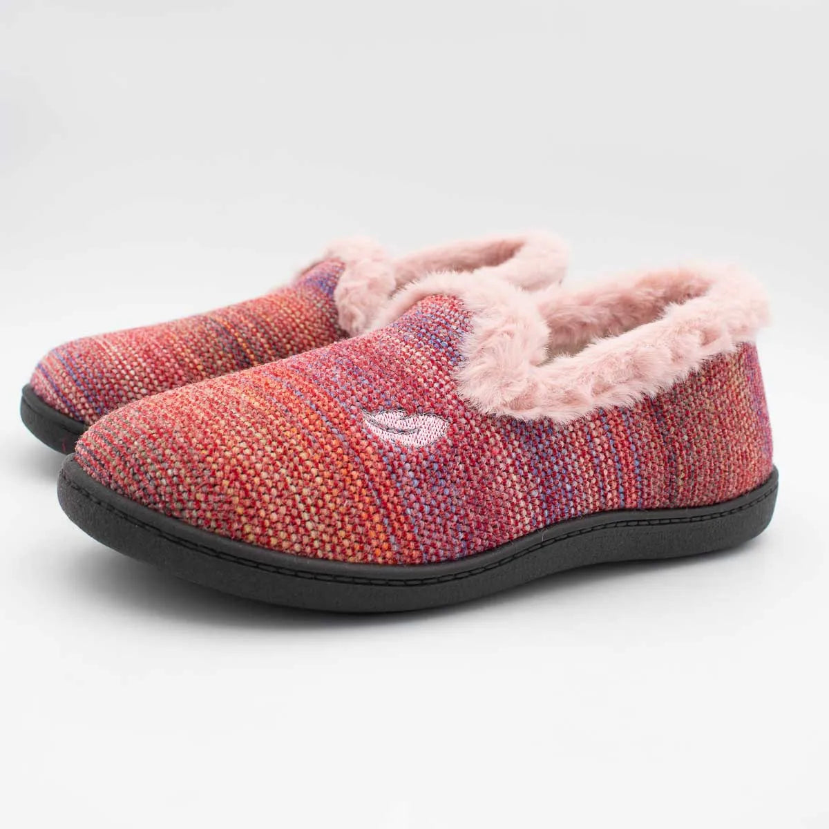 ROAL Plumaflex Women’s Slippers – Removable Eucalyptus Insole – Rojo