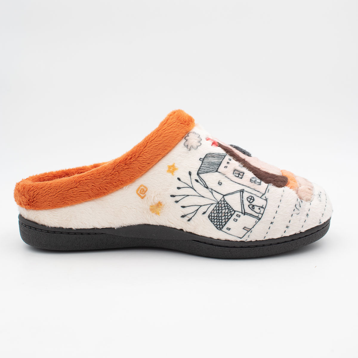 ROAL Plumaflex Women’s Dog Slippers – Removable Eucalyptus Insole – Perro