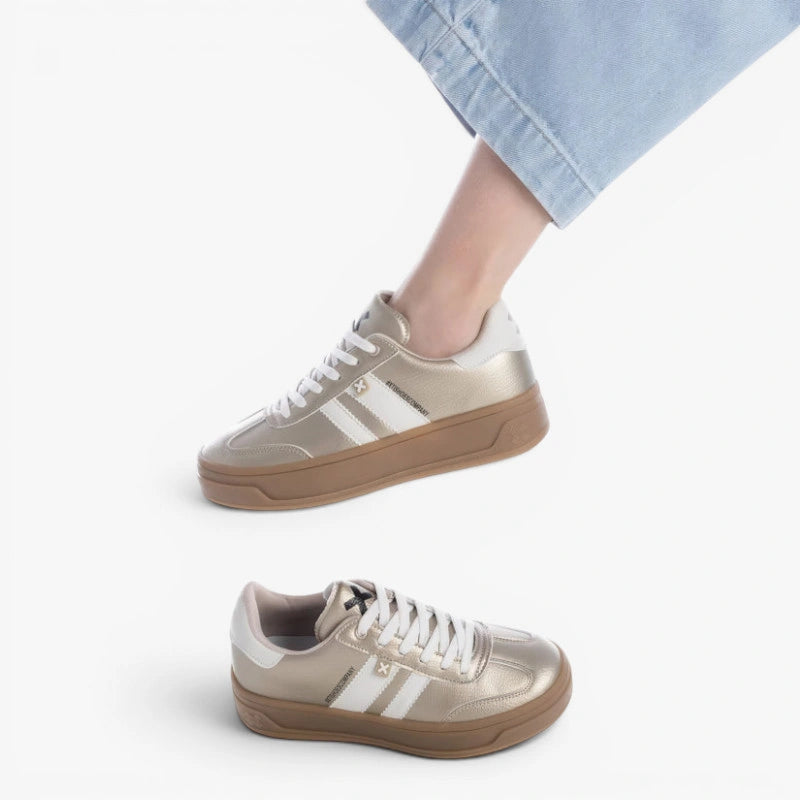 XTI Gold Trainer (Platform Sole) – 143645