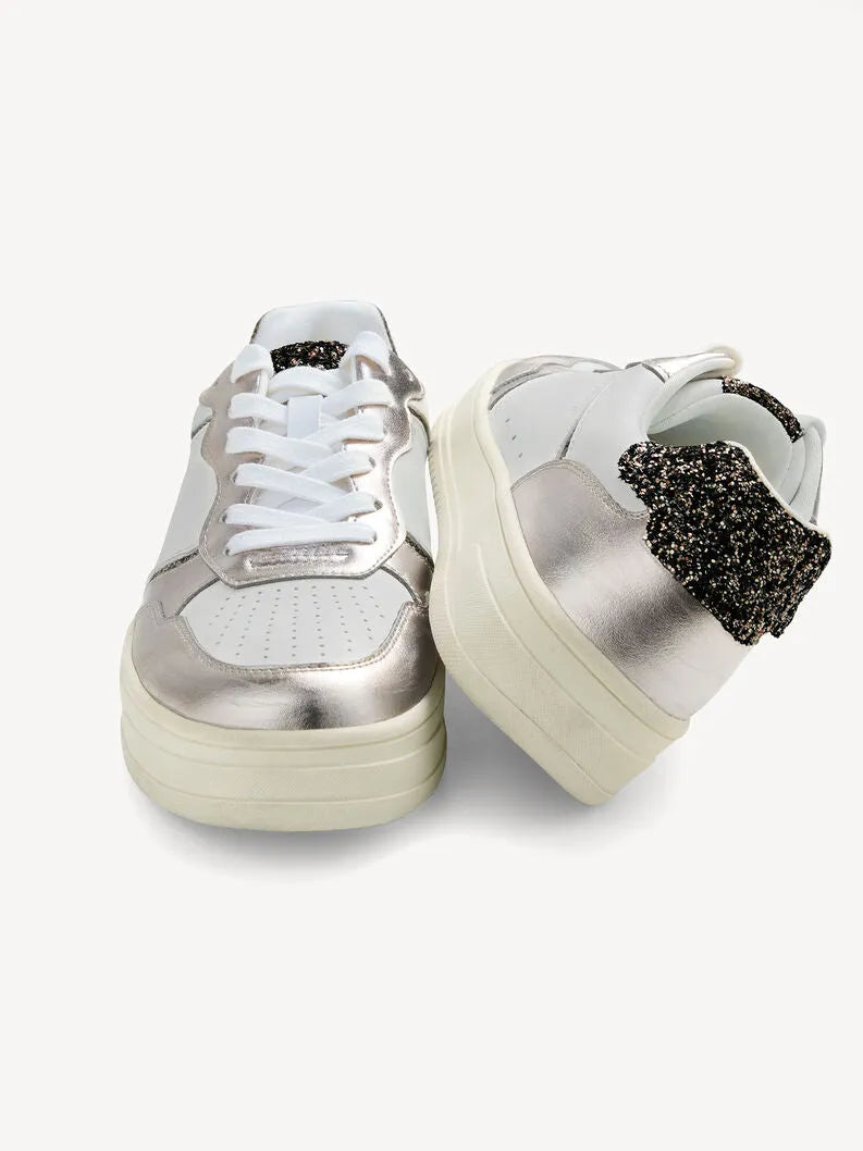 Tamaris Pewter Runner – Trendy & Comfortable Everyday Style - Leavys Shoes