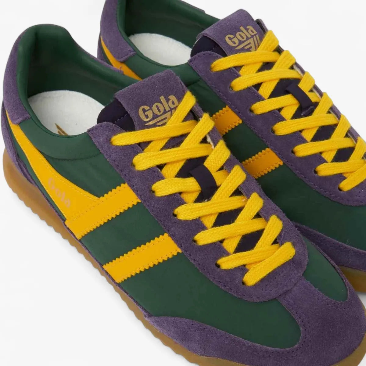 Gola Firefly – Evergreen/Plum/Sun (CLB577NV2) - Leavys Shoes
