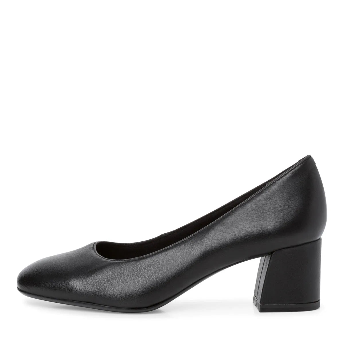 City Spark Black Pumps - Leavys Shoes