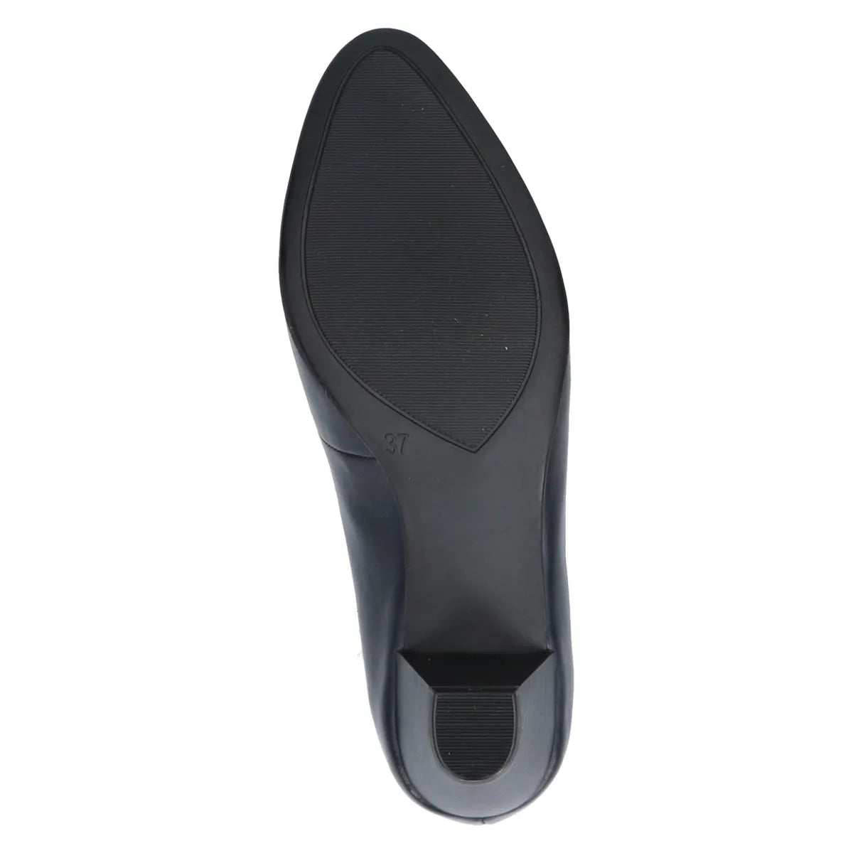 Sophisticated Statement Navy Leather Pumps - Leavys Shoes