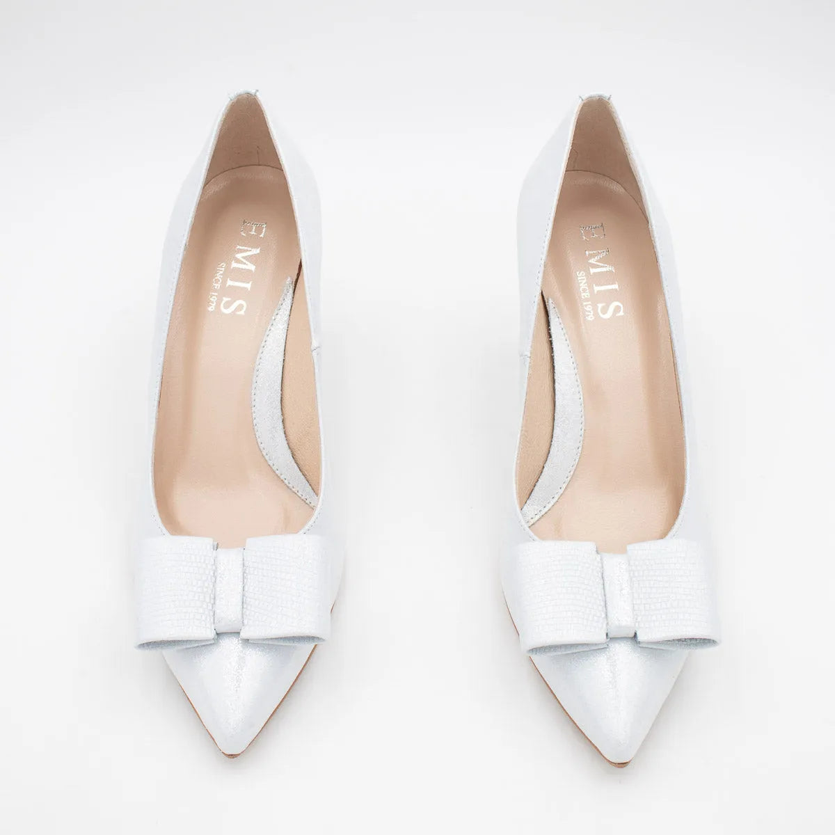 Silver Shine Classy Silver High Heels - Leavys Shoes