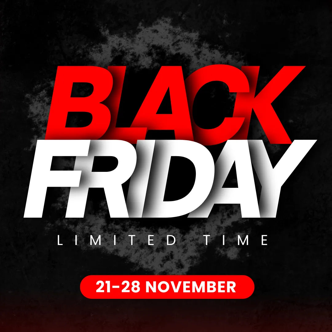 Black Friday Limited Time Only Promotion